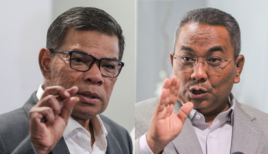 Home Minister Datuk Seri Saifuddin Nasution has urged Menteri Besar Datuk Seri Muhammad Sanusi Md Nor to work together to resolve water supply woes in Kedah instead of worrying about water issues in Nibong Tebal, Penang. - NSTP FILE PIC