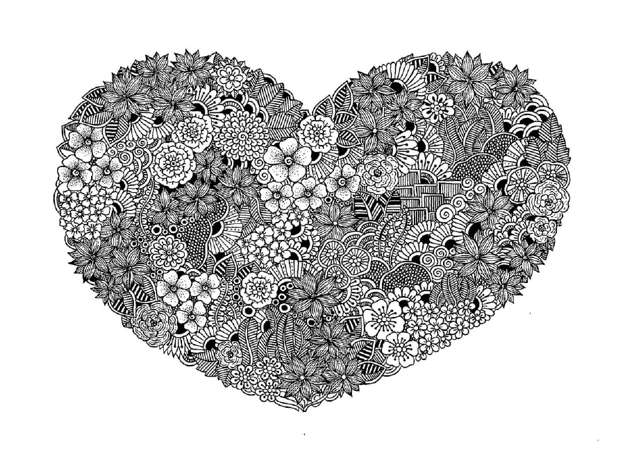 “Da Heart of Flowers” by Dayang Norhidayah.