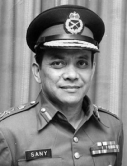  Former Armed Forces chief, General (Rtd) Tan Sri Mohd Sany Abdul Ghaffar died at the National Heart Institute, at 2.20pm today.