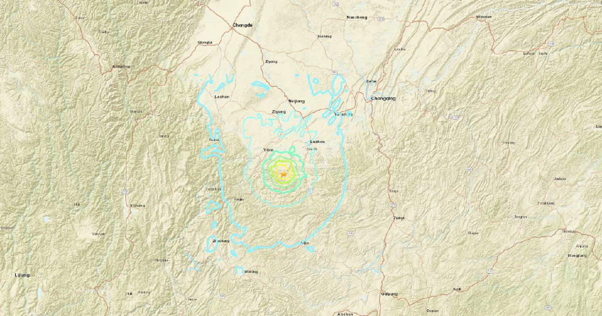 Updated Two Strong Quakes Hit Southwest China At Least One Dead New Straits Times 