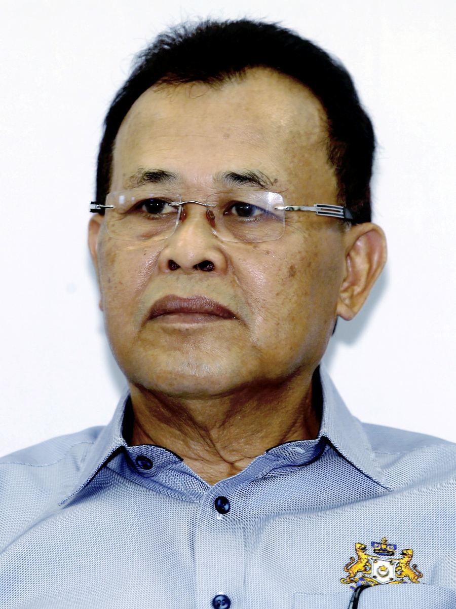 Johor Menteri Besar Datuk Osman Sapian. (NSTP/HAIRUL ANUAR RAHIM)