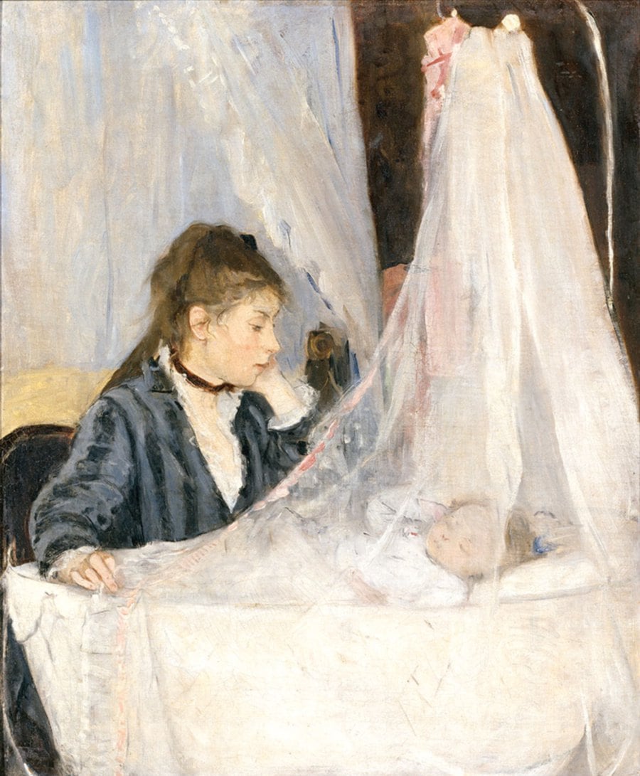 Berthe Morisot’s Le berceau.