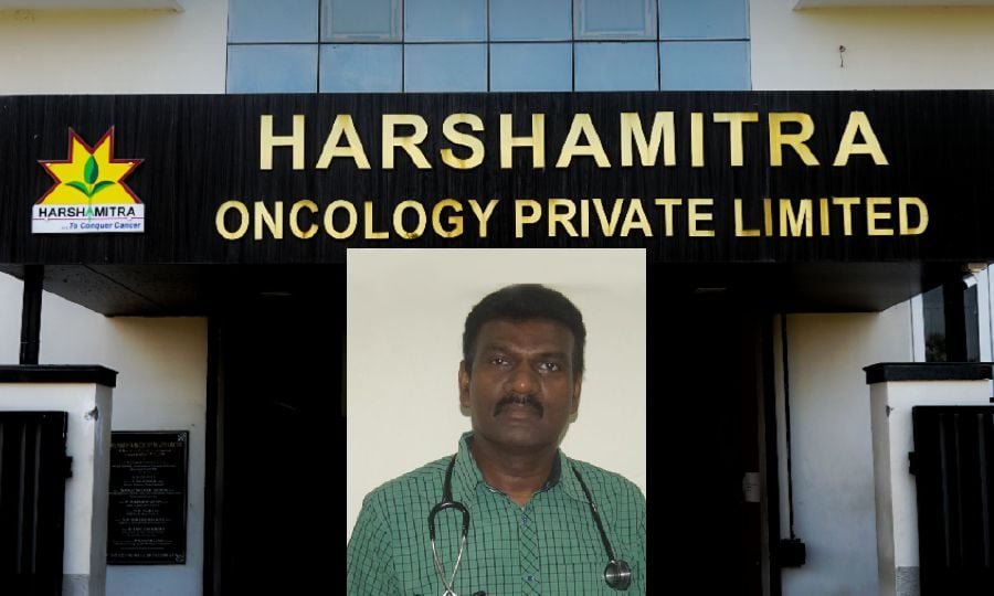 Harshamitra Oncology Pte Ltd’s  managing director Dr G. Govindraj. 