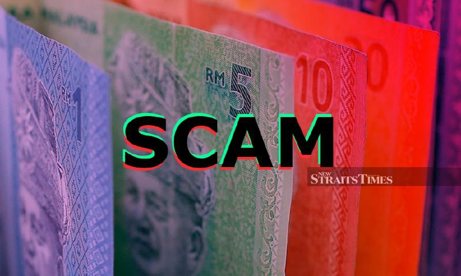 A student was cheated of almost RM100,000 by a Macau Scam syndicate. - NSTP/File pic