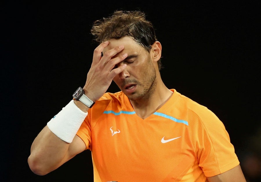 FILE PHOTO: Spain's Rafael Nadal looks dejected after losing his second round match against Mackenzie Mcdonald of the U.S. -- Pic: REUTERS/File Photo