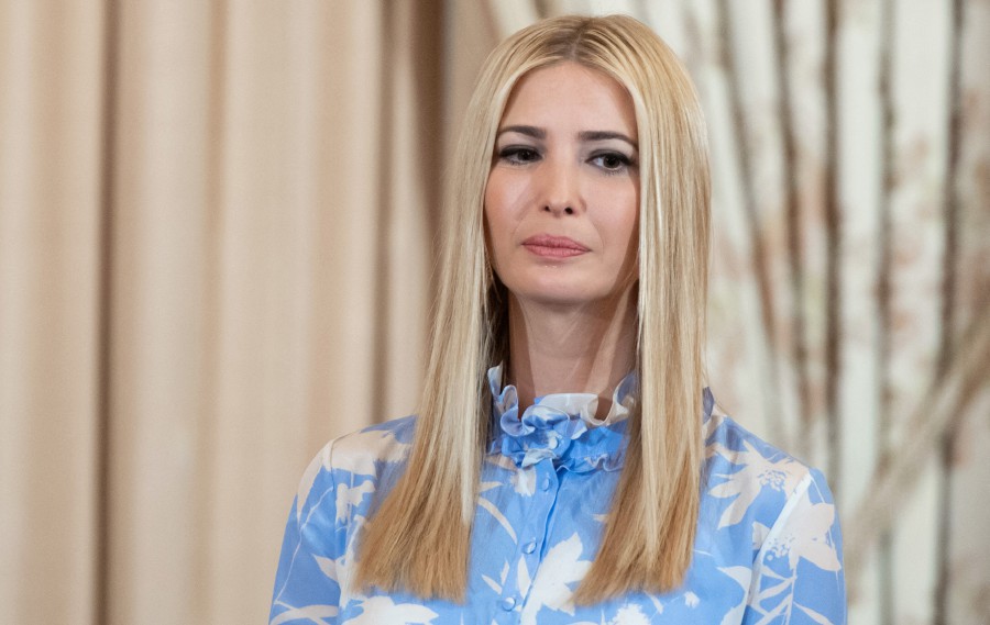 In this file photo taken on June 20, 2019, Ivanka Trump, Senior White House Advisor, attends the release of the 2019 Trafficking in Persons Report at the State Dept in Washington, DC. - US lawmakers investigating the January 2021 attack on the Capitol on Jan 20, 2022 asked the daughter of former president Donald Trump to cooperate voluntarily with its inquiry. -- Pic: AFP