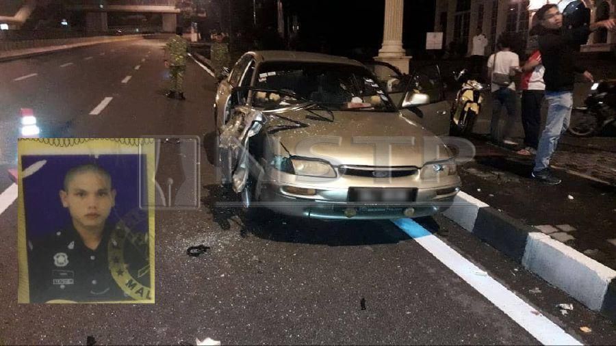 MPU officer killed after car crashed into motorcycle | New Straits ...