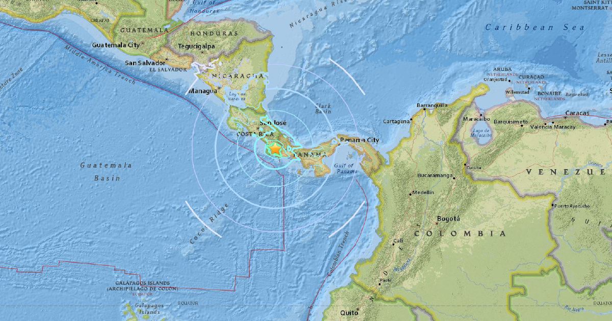 Magnitude 6.0 quake rattles southern Costa Rica, Panama | New Straits Times