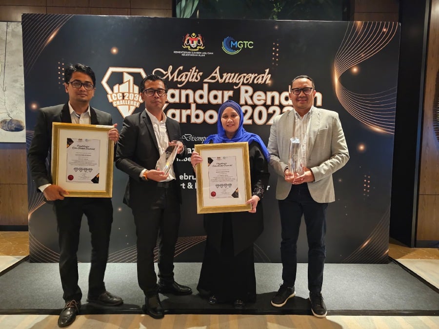 SP Setia Bhd at the Low Carbon City Awards 2023 on Feb 8, 2024.