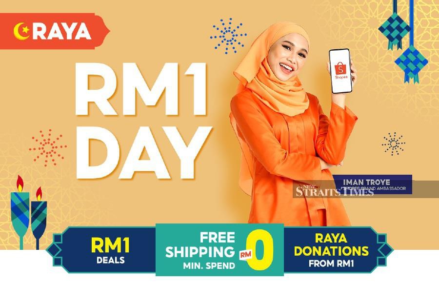 Enliven your Raya with Shopee