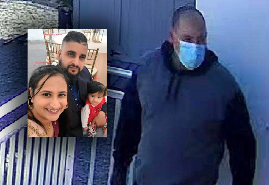 This undated image released by Merced County Sheriff's Office shows a person of interest, where the person is similar in appearance to the surveillance photo from the original kidnapping scene where four members of a family, including an 8-month-old child. - AP Pic