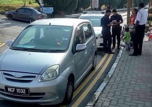 The incident which went viral was not a kidnapping case but a marital problem which involved the small boy said Seremban district police chief Assistant Commissioner Muhamad Zaki Harun. Pix from Facebook.