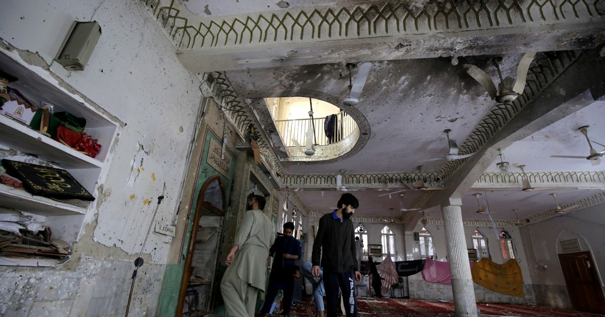 IS suicide bomber of Pakistan mosque was Afghan