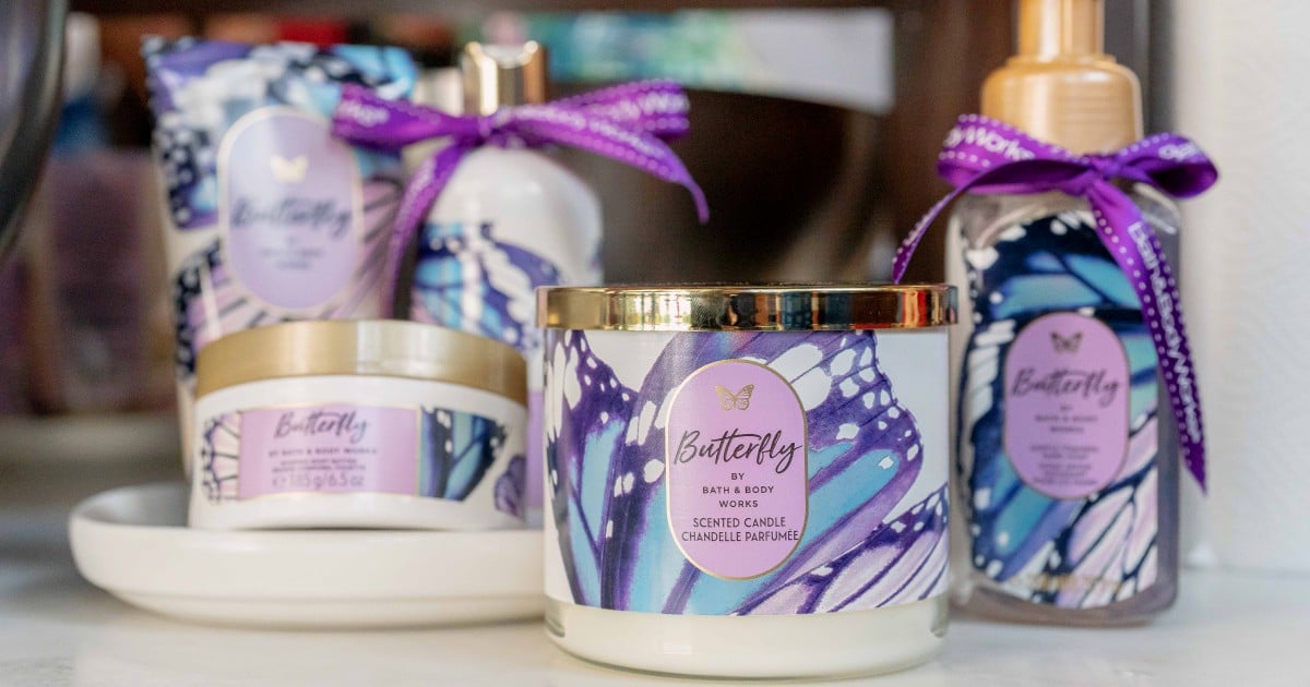 Beauty Bath And Body Works Launches Latest Scent Butterfly New