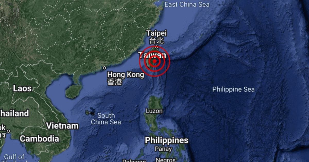 Magnitude 6.8 quake hits southeast Taiwan, tsunami warning issued