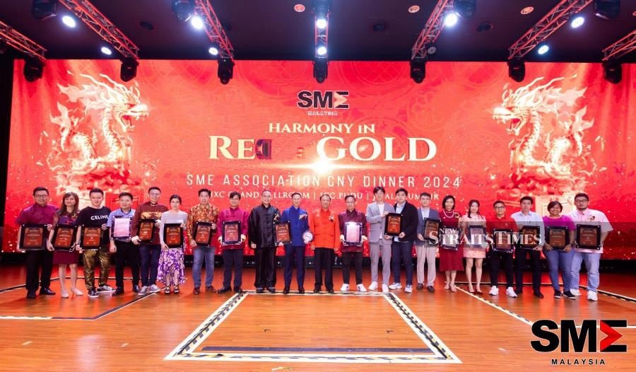 Guests at the SME Association of Malaysia’s Chinese New Year dinner last week.