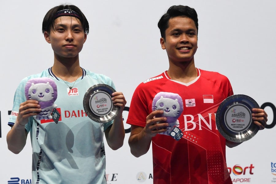 Ginting ends slump to win Singapore Badminton Open New Straits Times