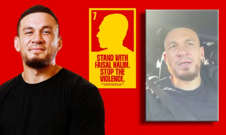Sonny Bill Williams urged Faisal to “stay strong”.