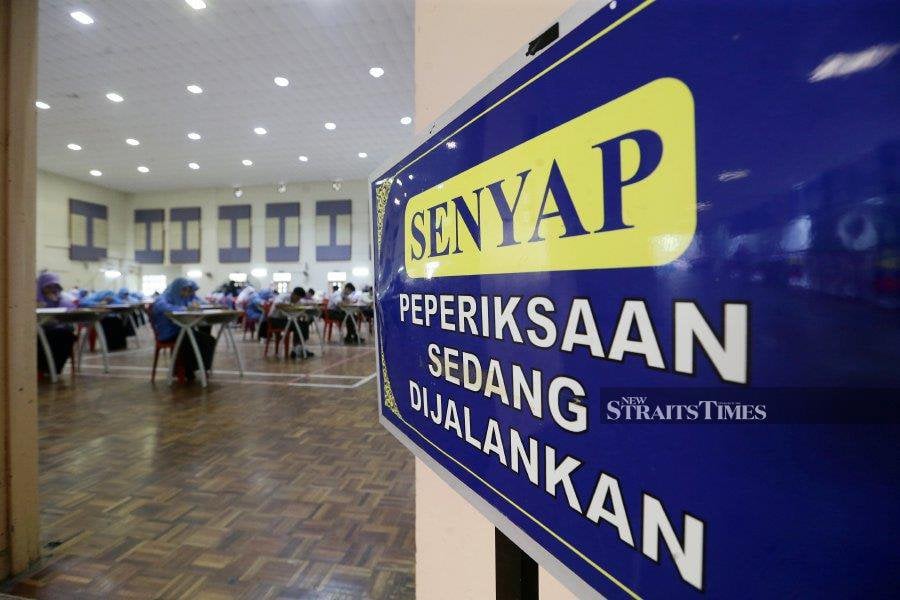 The Education Ministry is currently investigating reports of the alleged leak of the 2023 Sijil Pelajaran Malaysia (SPM) history paper. - NSTP/MOHD FADLI HAMZAH