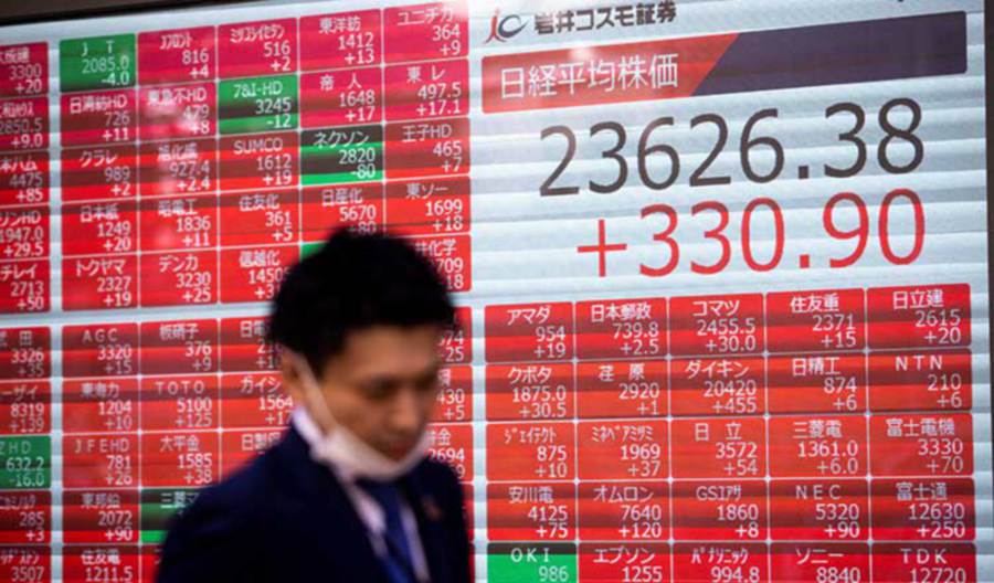Asian shares steadied on Thursday after solid Chinese trade data added to signs domestic demand in the world's second-largest economy is picking up, while the yen stabilised after three days of declines as Japan talked up potential currency interventions.