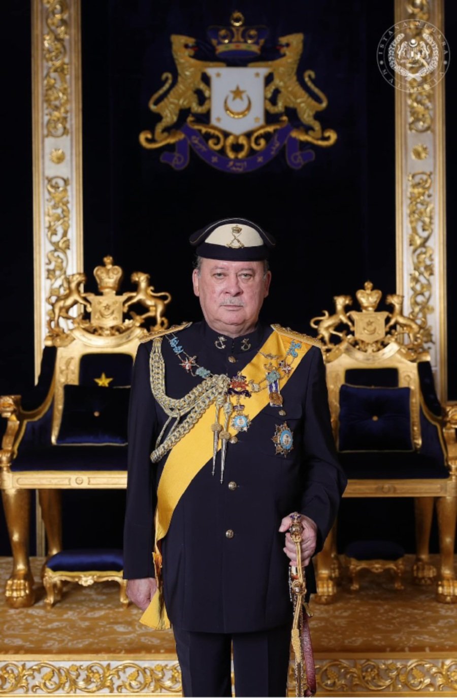 His Majesty Sultan Ibrahim, King of Malaysia. -- Bernama Filepic