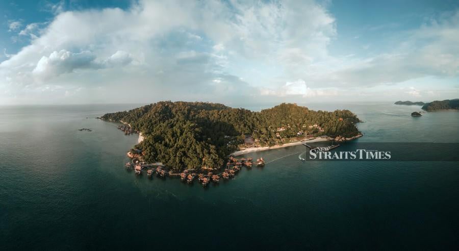  The beautiful Pangkor Laut Resort, the setting for an adrenaline-fuelled weekend.
