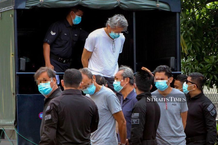 Sg Gong Pollution Five Arrive At Selayang Court