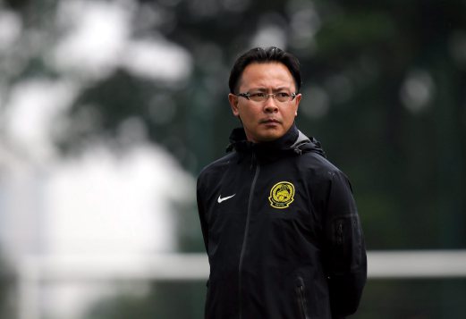 ONG Kim Swee has been appointed as the interim national coach as a replacement to Dollah Salleh, who resigned after the 10-0 trashing by UAE in Abu Dhabi. Pix by Osman Adnan