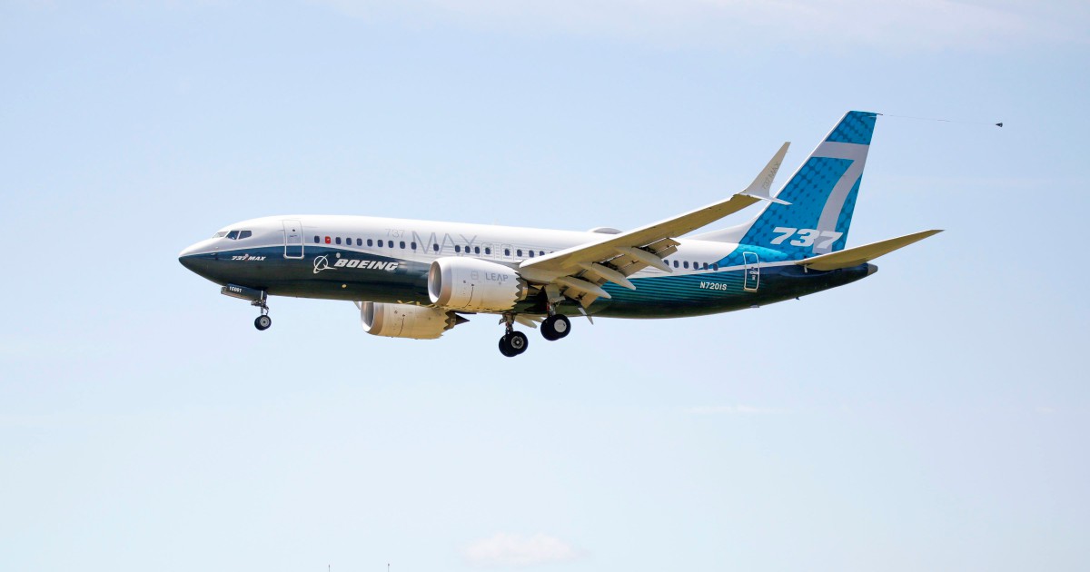 Boeing 737 MAX takes to skies for long-awaited test flight | New ...