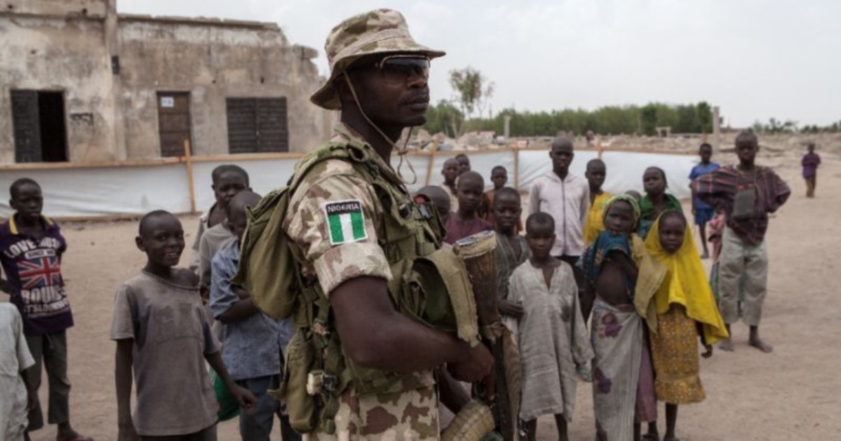 Nigerian military forced a town of 10,000 people to relocate for ...