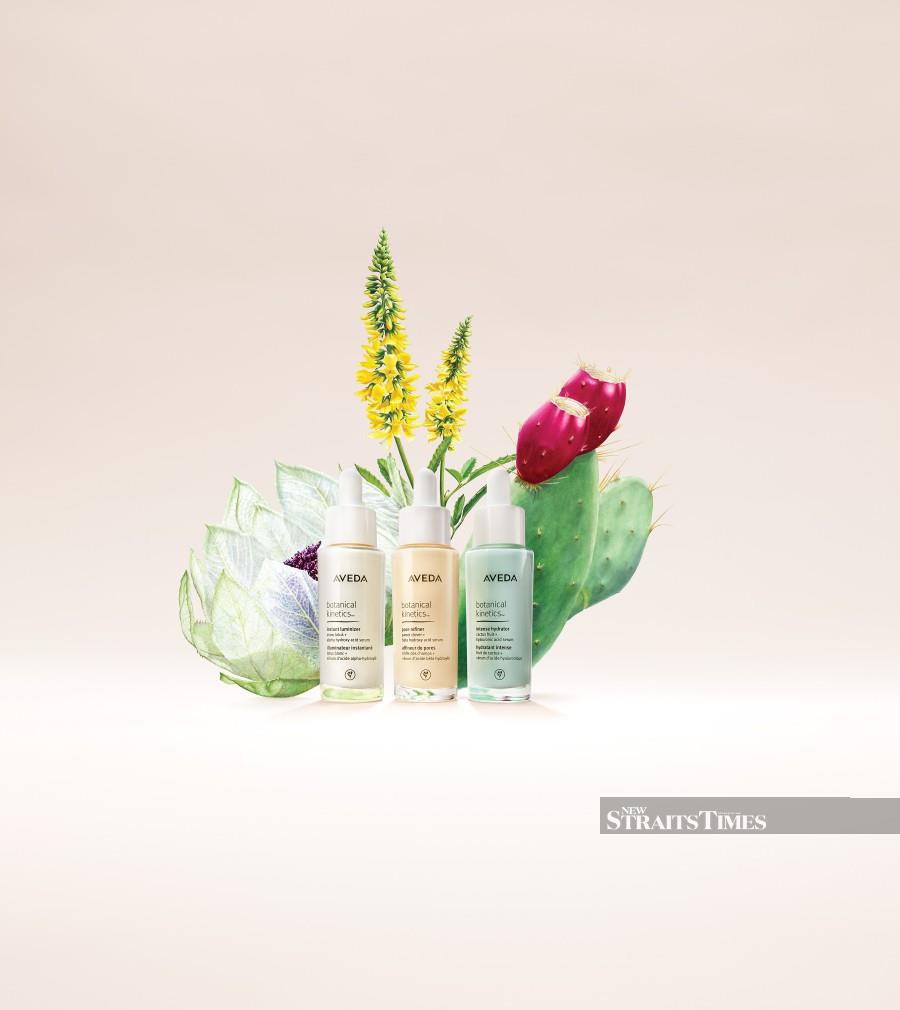 Aveda has introduced three facial serums to its existing line-up.