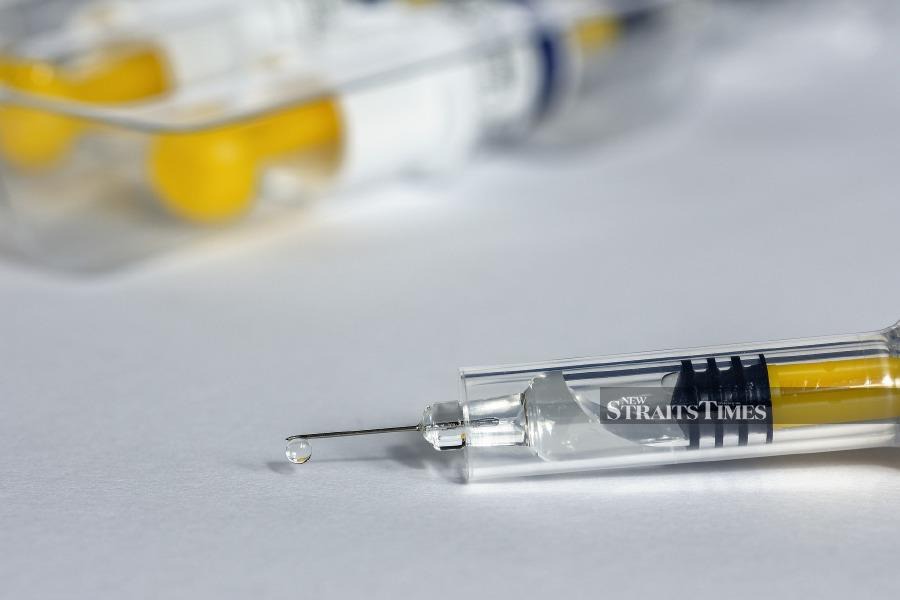 The usage of Vitamin C intravenous injection is not being used in the Covid-19 treatment protocol in Malaysia due to a lack of scientific evidence. - NST/file pic.