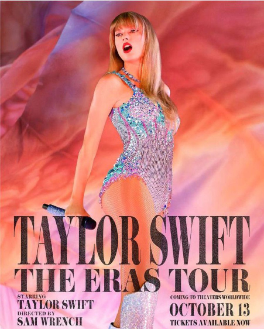Taylor Swift's 'The Eras Tour' film to be screened on Nov 3