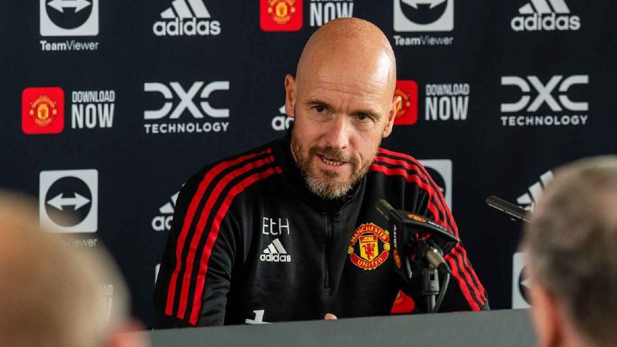 Erik ten Hag said on Wednesday he wants Manchester United to take the “next step” on their pre-season tour in what appears to be a fresh sign he will remain as their manager. - REUTERS PIC