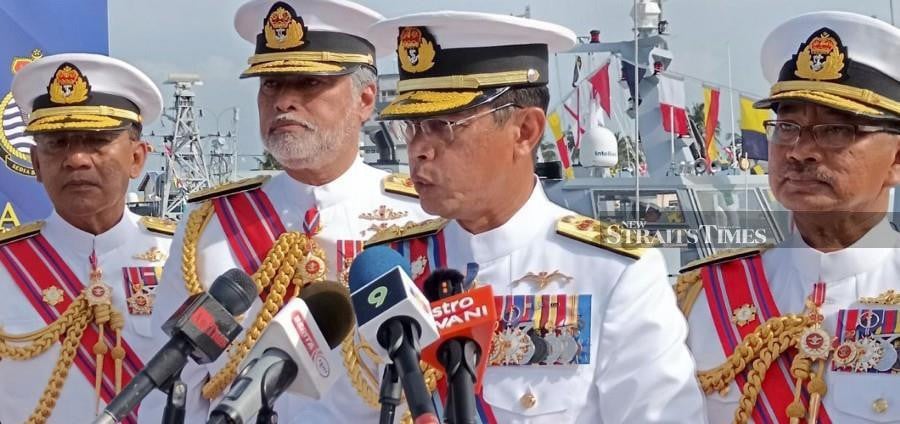 Navy chief Admiral Tan Sri Abdul Rahman Ayob. - NSTP file pic