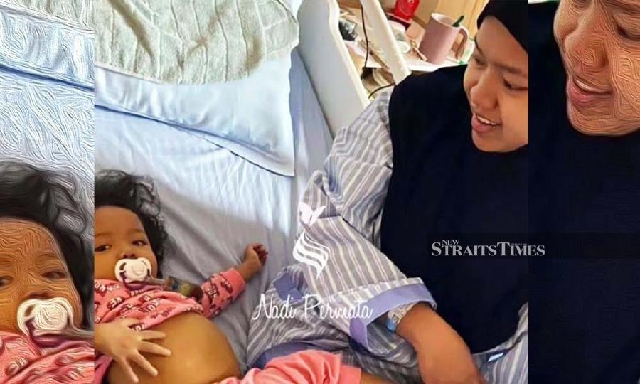 Noreen Ismail, 35, had to seek donations from the public to raise RM250,000 for a liver transplant in China.  