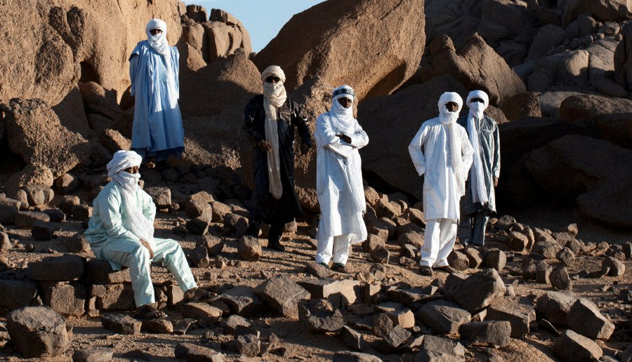 The musicians in Tinariwen are pioneers of a musical genre called Assouf, also known as the Sahara Blues, which blends ancient Tuareg melodies and rhythms with electric guitars and soaring vocals. – Pic courtesy of Pusaka