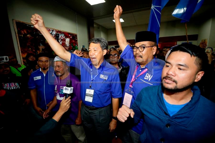  BN acting chairman Datuk Seri Mohamad Hasan said the votes won by Pas during the 14th General Election in Cameron Highlands were given to BN in the by-election today. NSTP/AIZUDDIN SAAD