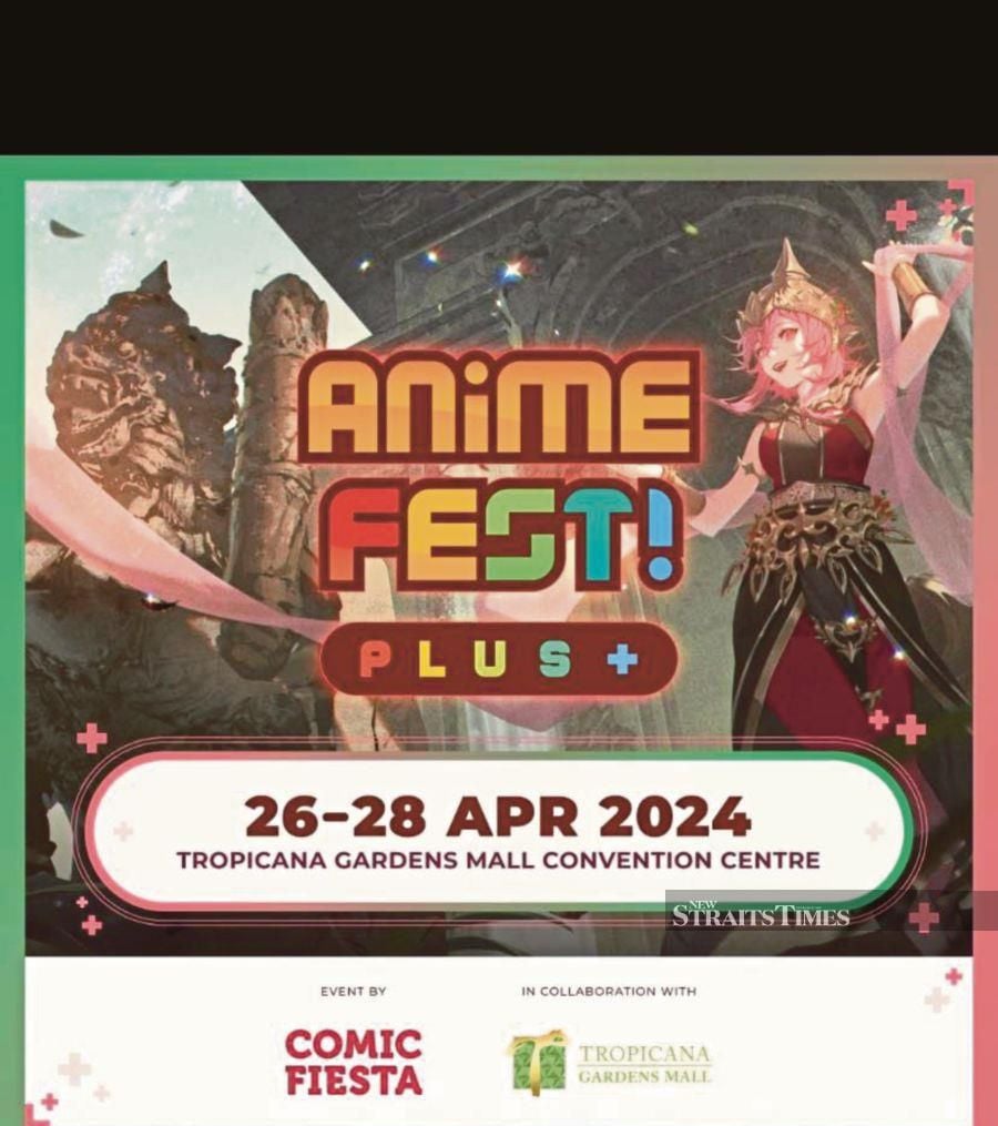 Anime Fest Plus 2024 will be a feast for the senses, featuring a diverse array of activities, screenings, and interactive experiences designed to delight fans of all ages (Tonton)