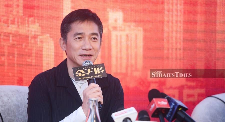 Tony Leung plays Hong Kong tycoon and alleged conman Ching in ‘The Goldfinger’. (NSTP/GENES GULITAH)