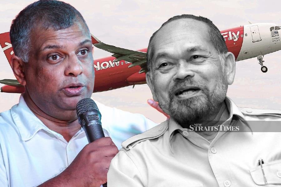 “There would be no AirAsia without Datuk Pahamin A Rajab,” AirAsia co-founder Tan Sri Tony Fernandes said on the passing of the co-founder and former chairman of the low-cost airline. - NSTP pic