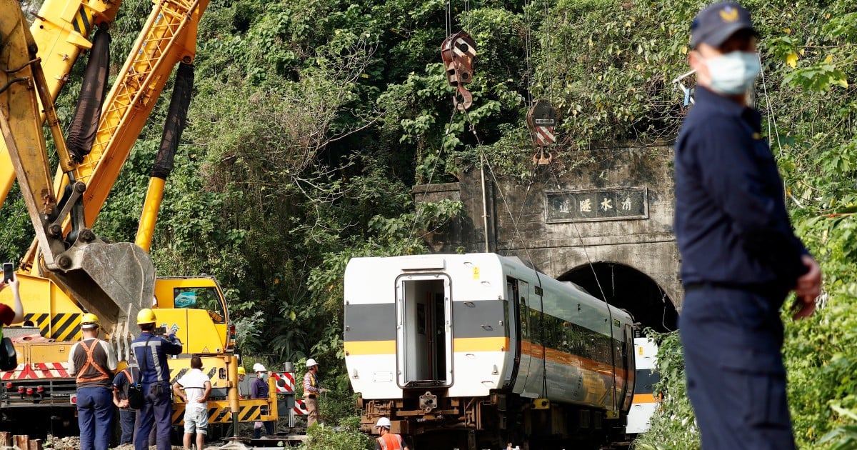 Taiwan mourns after deadliest train disaster in decades