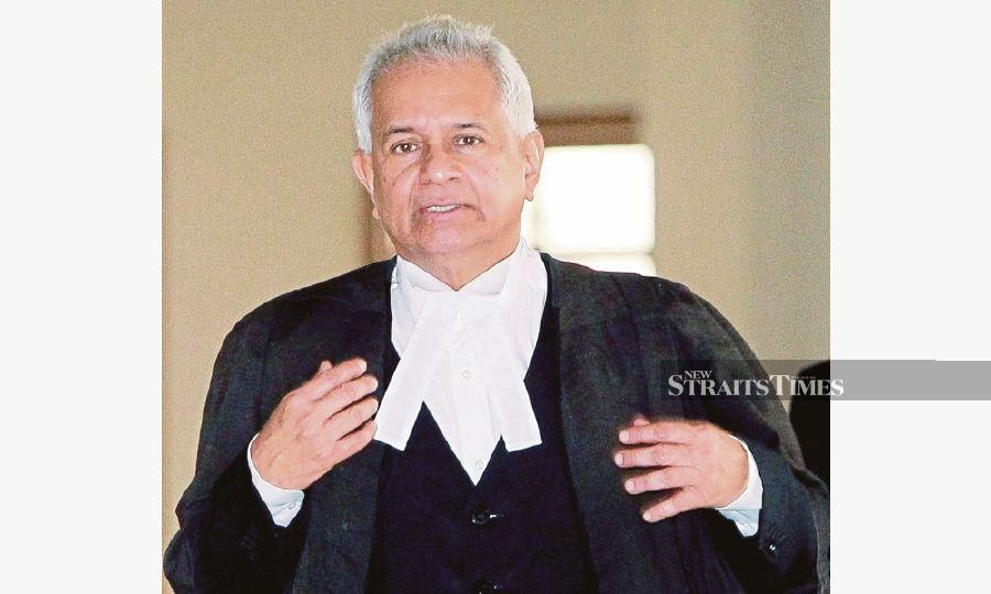 Former Attorney General (AG) Tan Sri Tommy Thomas. -NSTP/File pic