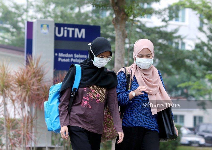 Some university students felt the government should have channeled more funds as students faced more challenges amidst the Covid-19 pandemic. -NSTP/HALIMATON SAADIAH SULAIMAN.