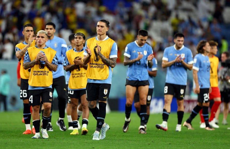 Uruguay leave the World Cup the same way they played in it