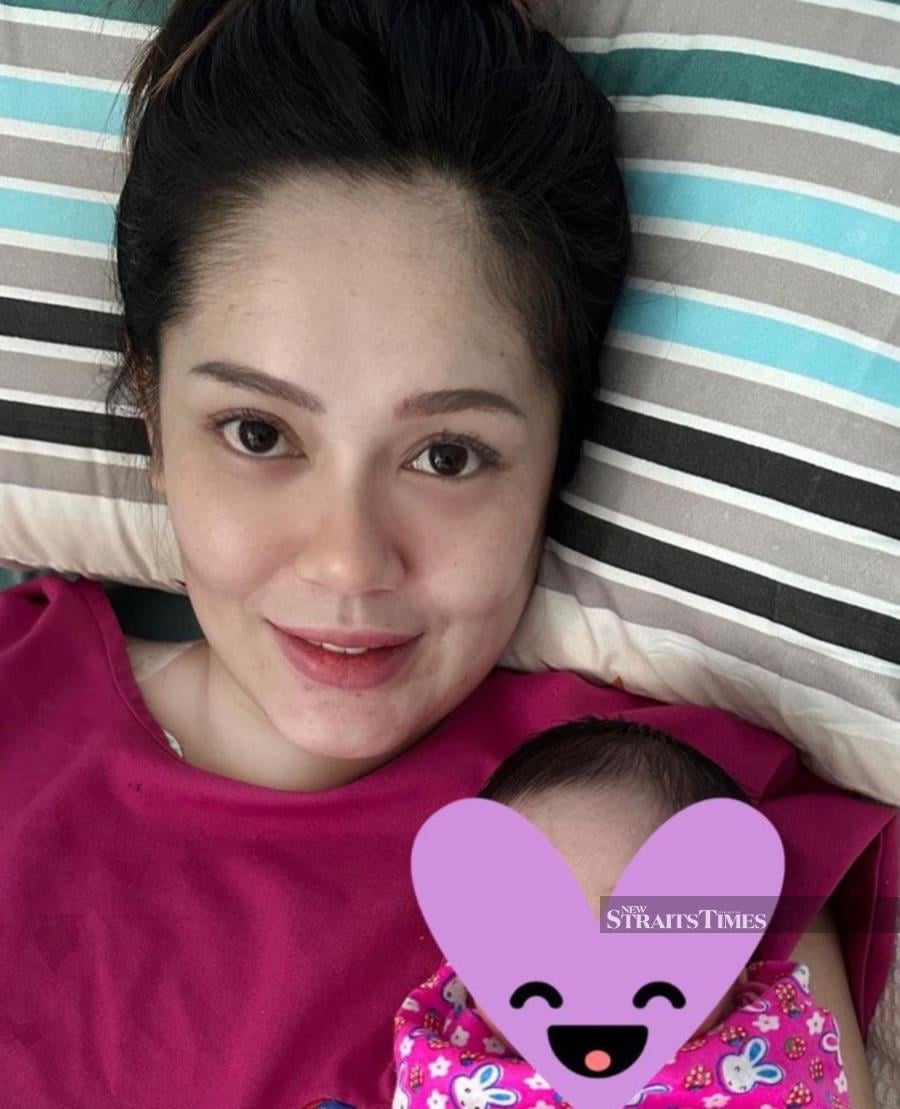 Uqasha Senrose is now the proud mother of a baby girl (Instagram uqashasenrose2)
