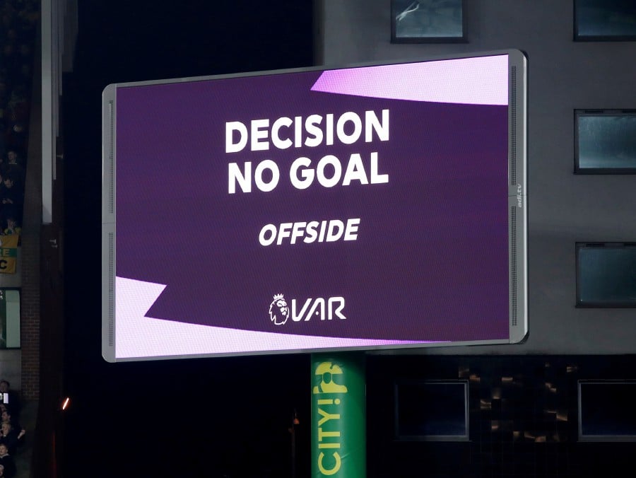 Premier League won't tweak VAR offside rule