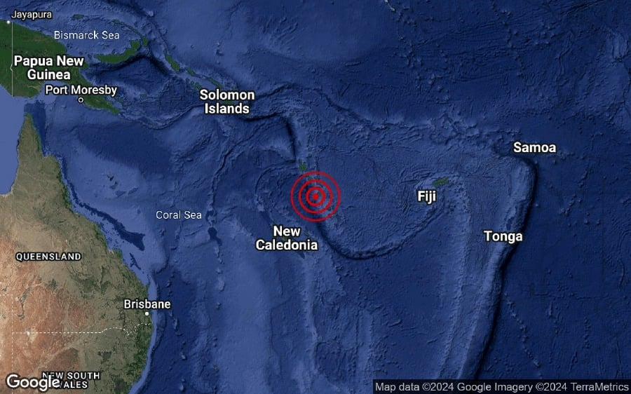 6.3 magnitude earthquake hits off Vanuatu capital USGS New Straits