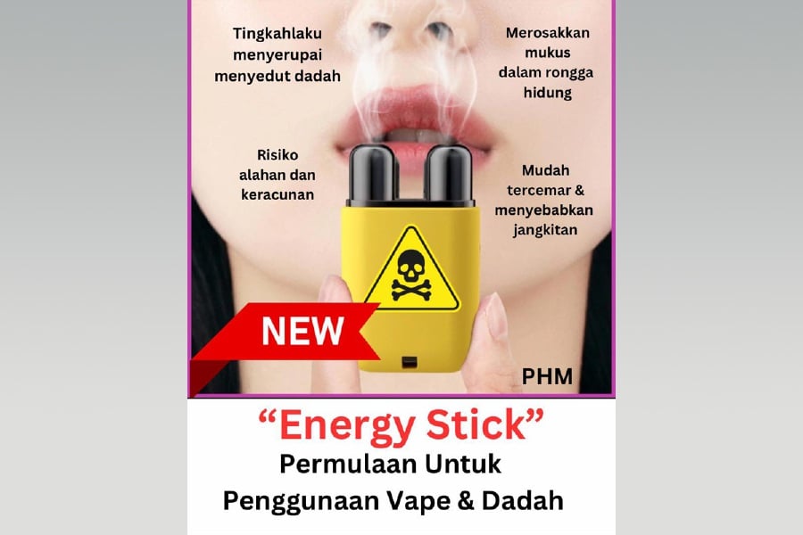 New vape-like product targets minors with 'snort first, before going to school' tagline, warns health group