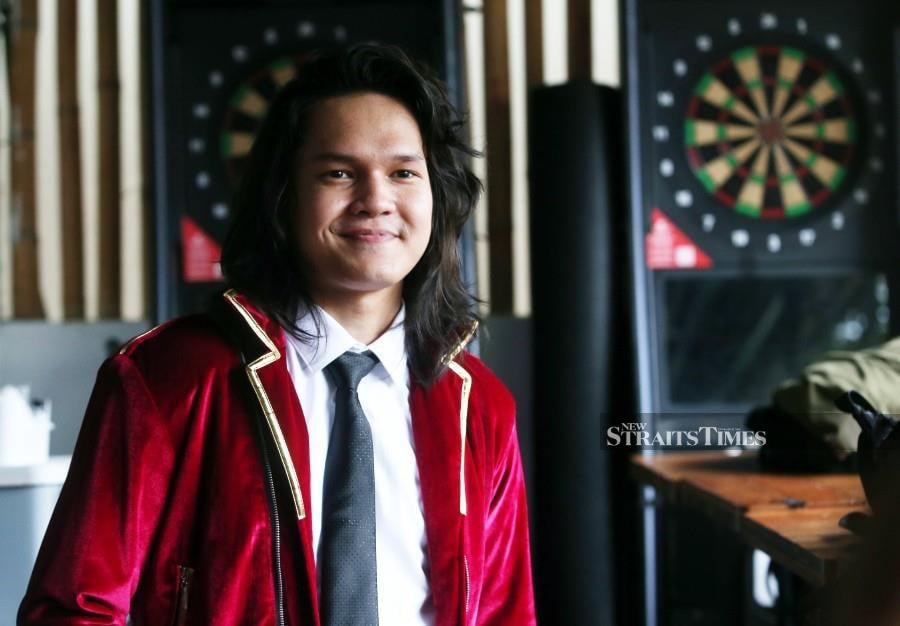 Singer Amir Masdi, 27, said his early years in the music industry were “very tough.” - NSTP/ROHANIS SHUKRI